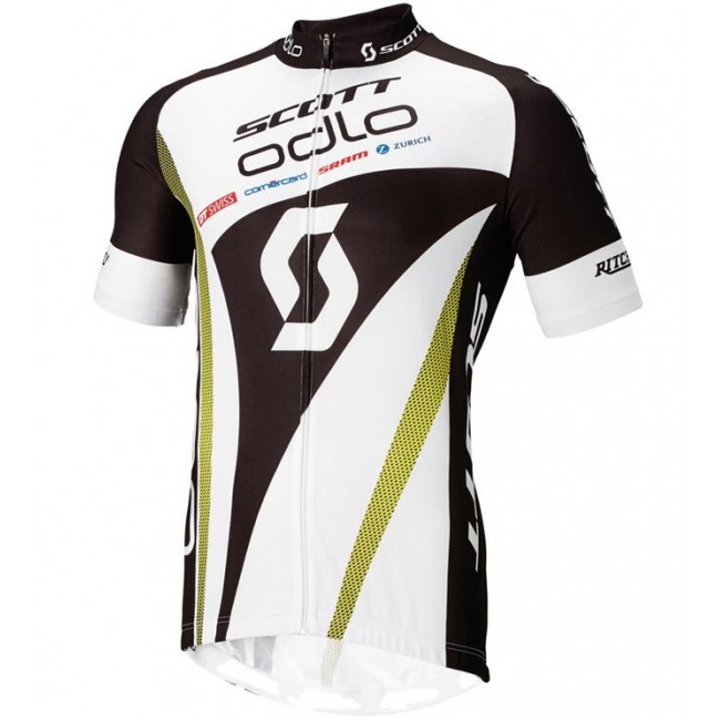 2015 Odlo Scott Swiss Radtrikot Kurzarm NPKI537 2015 Odlo Scott Swiss Radtrikot Kurzarm NPKI537