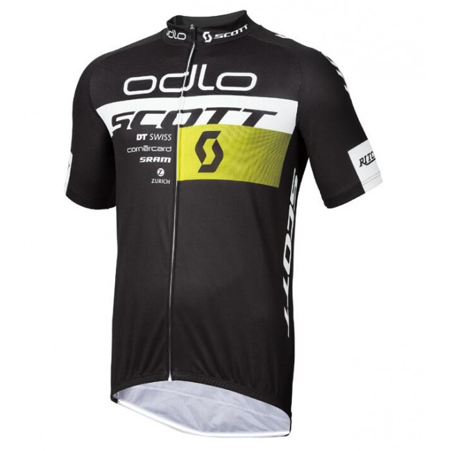 2015 Odlo Scott Swiss Gelb Radtrikot Kurzarm ROFA137 2015 Odlo Scott Swiss Gelb Radtrikot Kurzarm ROFA137