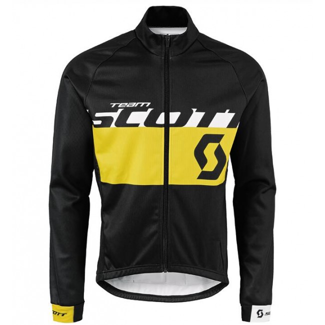 2015 SCOTT RC Fahrradtrikot Langarm Schwarz/Gelb YYHB837 2015 SCOTT RC Fahrradtrikot Langarm Schwarz/Gelb YYHB837