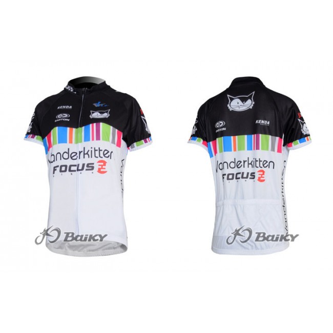 Vanderkitten-Focus Pro Team Radtrikot Kurzarm Schwarz Weiß Damen DMPO615 Vanderkitten-Focus Pro Team Radtrikot Kurzarm Schwarz Weiß Damen DMPO615