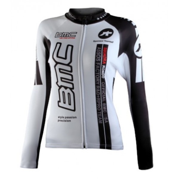 2012 Damen BMC Fahrradtrikot Langarm SLBK384
