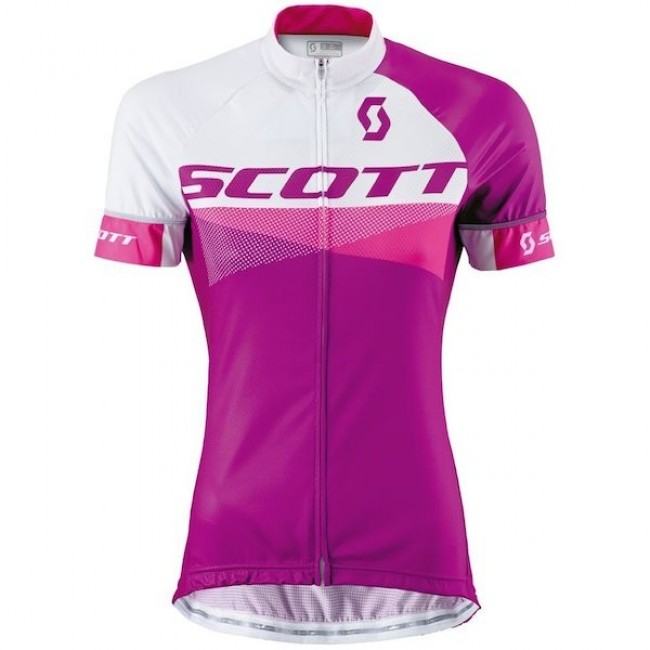 2015 Scott Weiß-Violet Damen Radtrikot Kurzarm UYKD275 2015 Scott Weiß-Violet Damen Radtrikot Kurzarm UYKD275