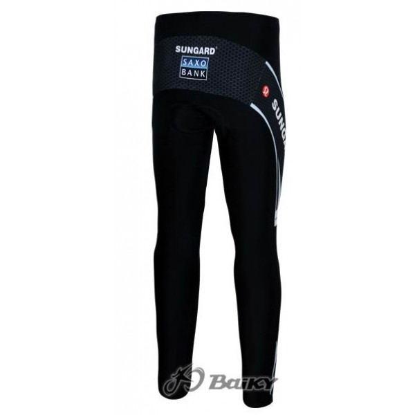Saxo Bank Sungard Pro Team Lang Radhose Weiß Schwarz BEHE227 Saxo Bank Sungard Pro Team Lang Radhose Weiß Schwarz BEHE227