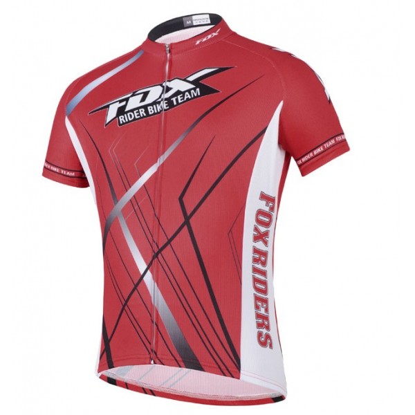 2014 Fox Bike Team Radtrikot Kurzarm Rot CFZZ204 2014 Fox Bike Team Radtrikot Kurzarm Rot CFZZ204