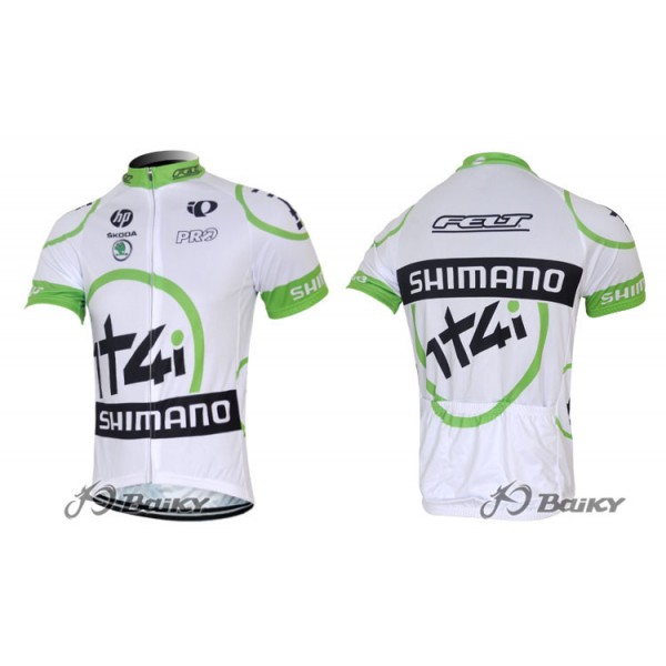 2012 Shimano 1t4iRadtrikot Kurzarm Weiß Grün CJVF155 2012 Shimano 1t4iRadtrikot Kurzarm Weiß Grün CJVF155