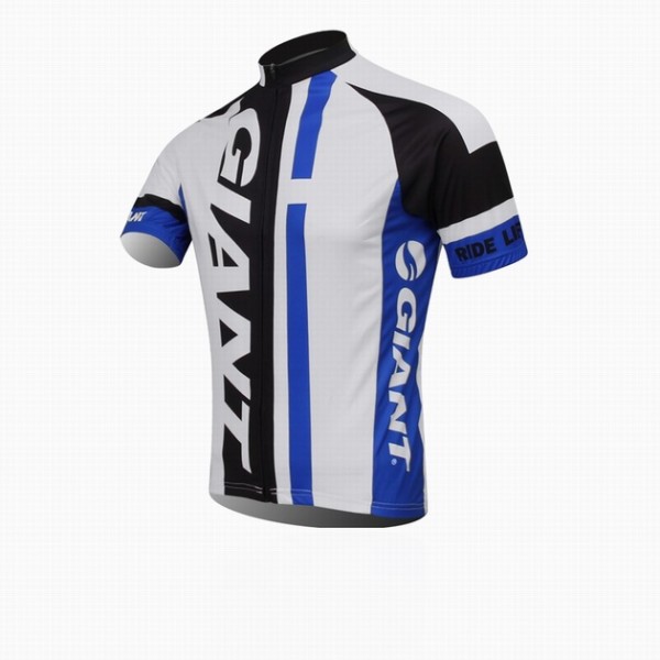 2014 Giant Radtrikot Kurzarm Schwarz Weiß Blau FTEH752 2014 Giant Radtrikot Kurzarm Schwarz Weiß Blau FTEH752