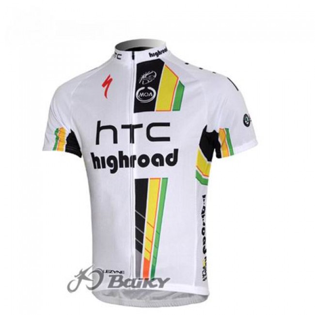 Highroad Pro Team Radtrikot Kurzarm Weiß FVCX277 Highroad Pro Team Radtrikot Kurzarm Weiß FVCX277