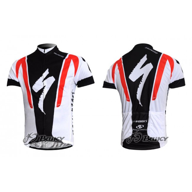 Specialized Pro Team S-Works Radtrikot Kurzarm Weiß Schwarz Rot KZFX767 Specialized Pro Team S-Works Radtrikot Kurzarm Weiß Schwarz Rot KZFX767