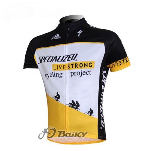 Specialized Livestrong Radtrikot Kurzarm Weiß Gelb MXLY125 Specialized Livestrong Radtrikot Kurzarm Weiß Gelb MXLY125
