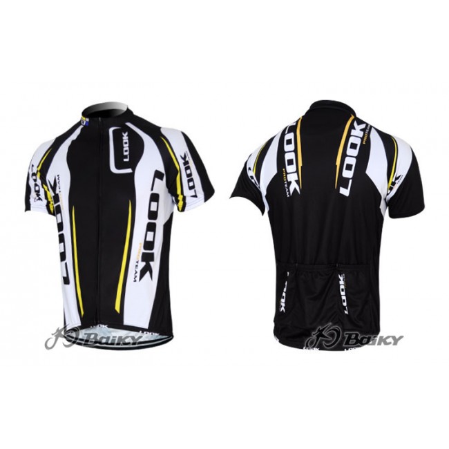 2012 Look Cycle Radtrikot Kurzarm Weiß Schwarz OXFA457 2012 Look Cycle Radtrikot Kurzarm Weiß Schwarz OXFA457