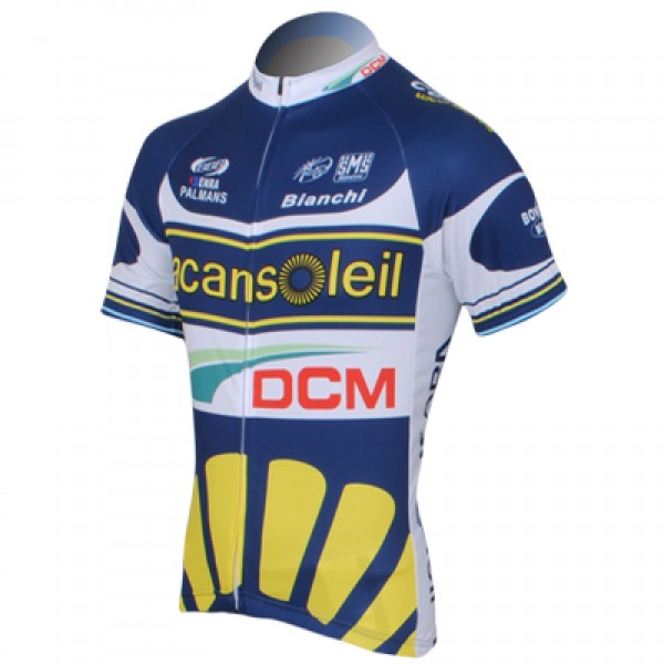 2013 Vacansoleil-DCM Pro Team Radtrikot Kurzarm Blau ROHF646 2013 Vacansoleil-DCM Pro Team Radtrikot Kurzarm Blau ROHF646