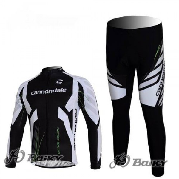 Cannondale Pro Team Radbekleidung Satz Fahrradtrikot Langarm und Lang Radhose Schwarz Weiß EOWA788 Cannondale Pro Team Radbekleidung Satz Fahrradtrikot Langarm und Lang Radhose Schwarz Weiß EOWA788