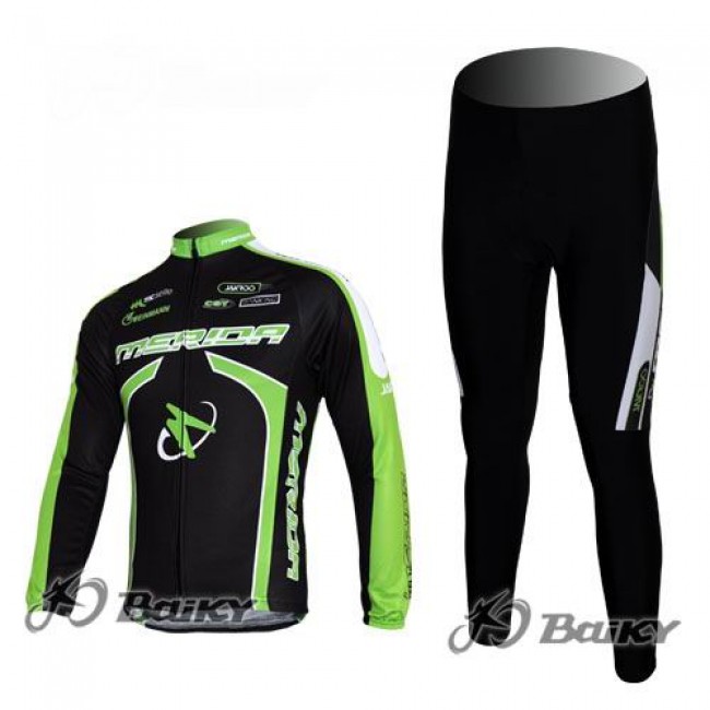 Merida Multivan Flex Stay Radbekleidung Satz Fahrradtrikot Langarm und Lang Radhose Schwarz Grün MRXN460 Merida Multivan Flex Stay Radbekleidung Satz Fahrradtrikot Langarm und Lang Radhose Schwarz Grün MRXN460