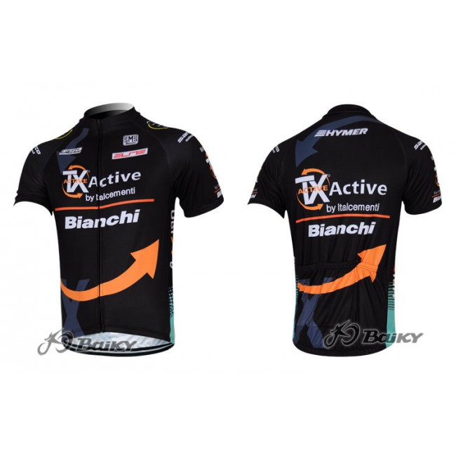 TX active bianchiRadtrikot KurzarmSchwarz HJNJ605 TX active bianchiRadtrikot KurzarmSchwarz HJNJ605