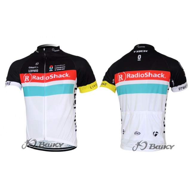RadioShack Trek Nissan Pro Team Aero Radtrikot KurzarmWeiß HOWB827 RadioShack Trek Nissan Pro Team Aero Radtrikot KurzarmWeiß HOWB827