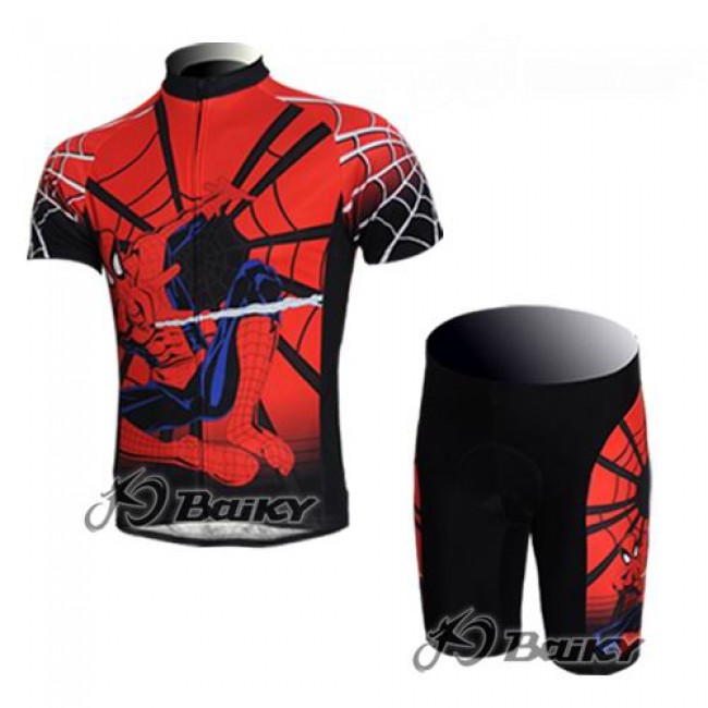 Spiderman Radbekleidung Radtrikot Kurzarm und Fahrradhosen Kurz Rot WKXW833 Spiderman Radbekleidung Radtrikot Kurzarm und Fahrradhosen Kurz Rot WKXW833