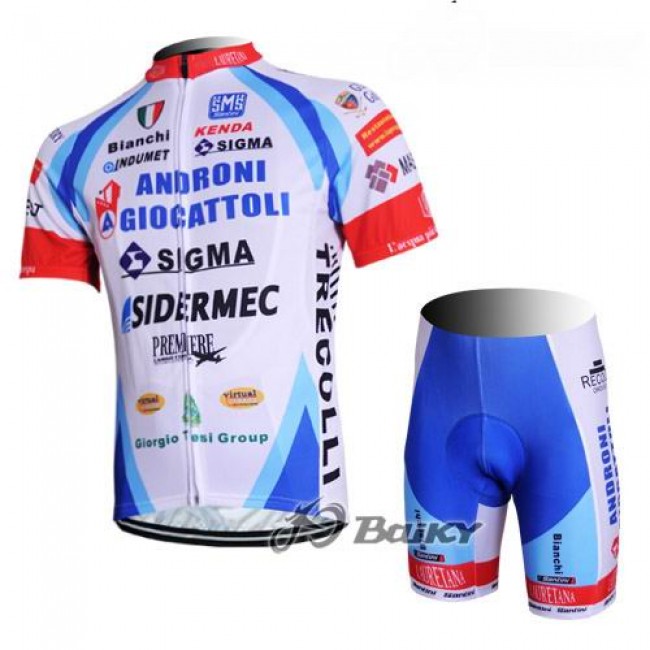 Androni Giocattoli Radbekleidung Radtrikot Kurzarm und Fahrradhosen Kurz Weiß YREQ299 Androni Giocattoli Radbekleidung Radtrikot Kurzarm und Fahrradhosen Kurz Weiß YREQ299