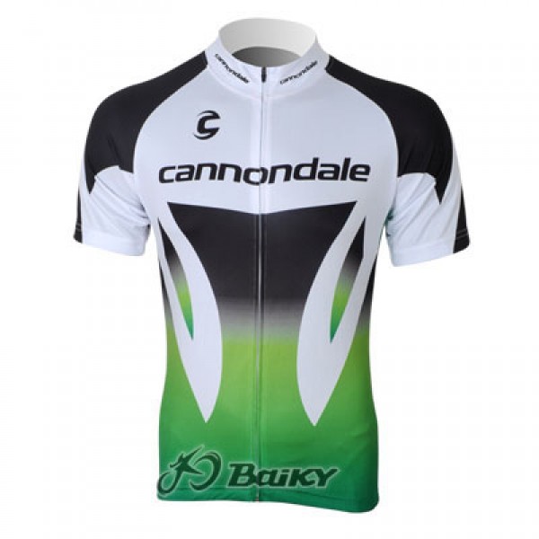 Cannondale Radtrikot Kurzarm Weiß Schwarz Grün OJZM654 Cannondale Radtrikot Kurzarm Weiß Schwarz Grün OJZM654