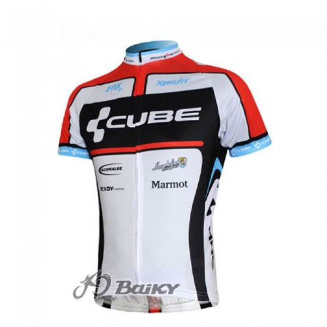 Cube Fintro Pro Team Radtrikot Kurzarm Weiß Rot PJPV710 Cube Fintro Pro Team Radtrikot Kurzarm Weiß Rot PJPV710