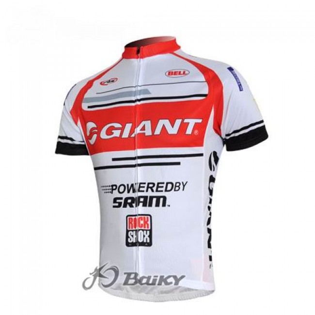 Giant Sram Pro Team Radtrikot Kurzarm Rot Weiß OLVW134 Giant Sram Pro Team Radtrikot Kurzarm Rot Weiß OLVW134