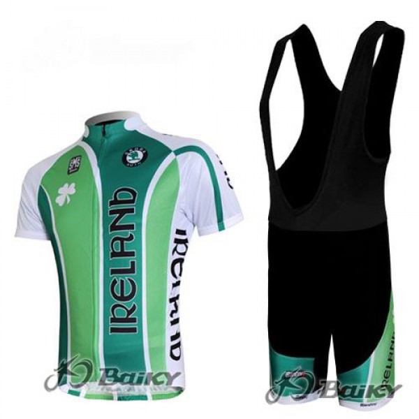 Irland Pro Team Radtrikot Kurzarm Kurz Trägerhose Kits Grün IVBN526 Irland Pro Team Radtrikot Kurzarm Kurz Trägerhose Kits Grün IVBN526