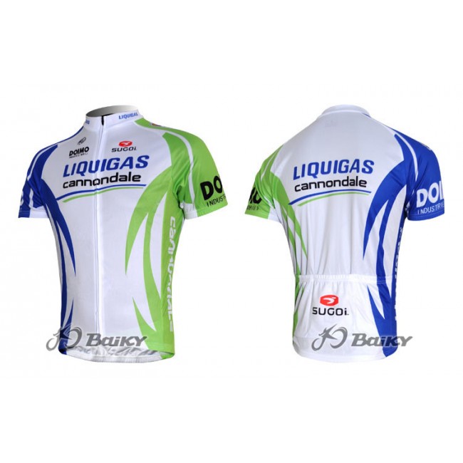 Liquigas Cannondale Pro Team Radtrikot Kurzarm Grün Weiß ENJB406 Liquigas Cannondale Pro Team Radtrikot Kurzarm Grün Weiß ENJB406