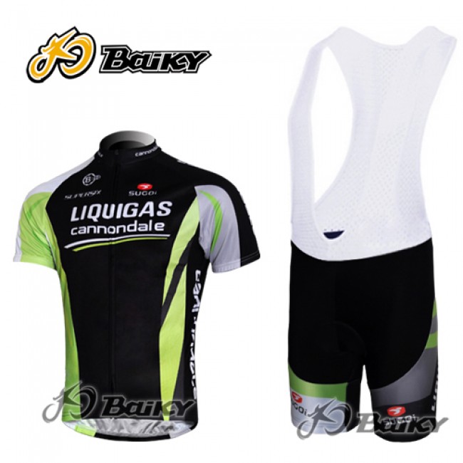 Liquigas Cannondale Fahrradbekleidung Satz Fahrradtrikot Kurzarm Trikot und Kurz Trägerhose Schwarz Grün RAPJ200 Liquigas Cannondale Fahrradbekleidung Satz Fahrradtrikot Kurzarm Trikot und Kurz Trägerhose Schwarz Grün RAPJ200