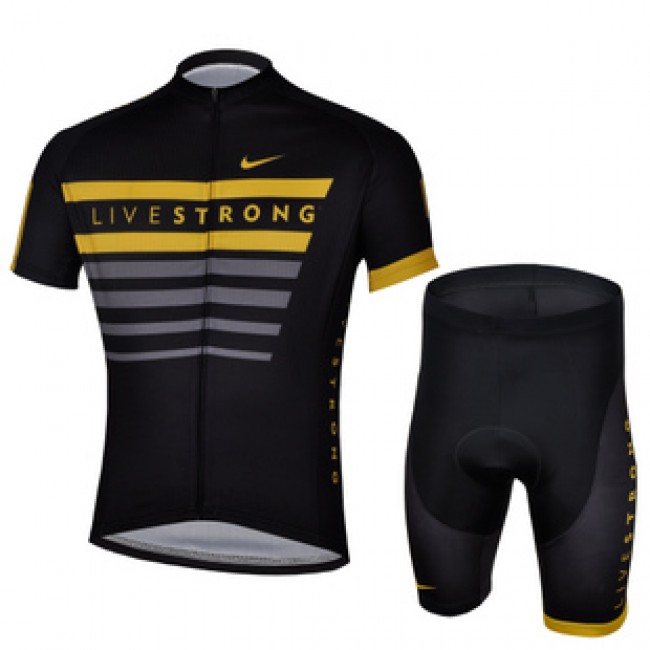 2013 Livestrong Radtrikot Kurzarm und Kurz Radhose Kits Schwarz Gelb XYFG139 2013 Livestrong Radtrikot Kurzarm und Kurz Radhose Kits Schwarz Gelb XYFG139