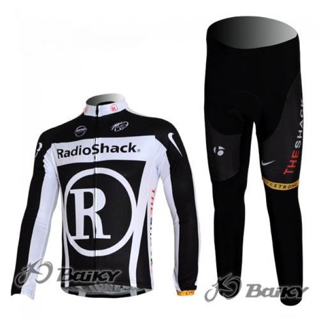 RadioShack Trek Nissan Fahrradbekleidung Radtrikot Satz Langarm und Lange Fahrradhose Schwarz GEBT357 RadioShack Trek Nissan Fahrradbekleidung Radtrikot Satz Langarm und Lange Fahrradhose Schwarz GEBT357