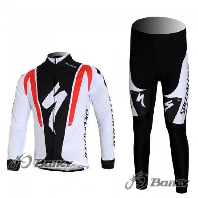 Specialized Pro Team S-Works Fahrradbekleidung Radtrikot Satz Langarm und Lange Fahrradhose Weiß Schwarz Rot VWXQ689 Specialized Pro Team S-Works Fahrradbekleidung Radtrikot Satz Langarm und Lange Fahrradhose Weiß Schwarz Rot VWXQ689