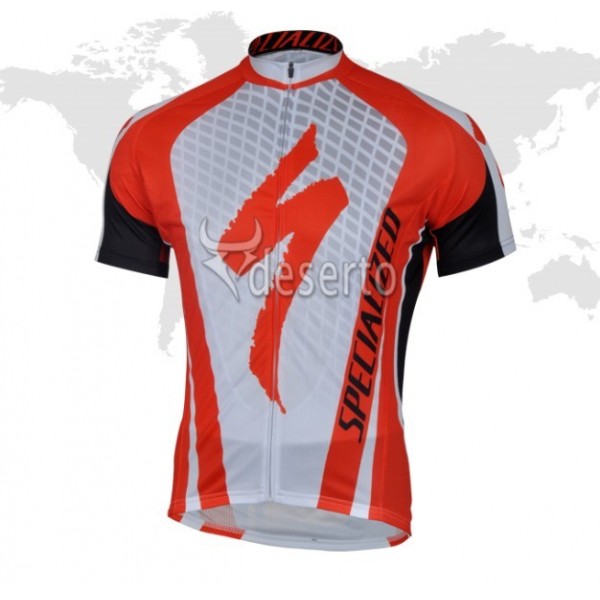 Specialized Radtrikot Kurzarm Weiß Rot Schwarz 2013 GQUK606 Specialized Radtrikot Kurzarm Weiß Rot Schwarz 2013 GQUK606
