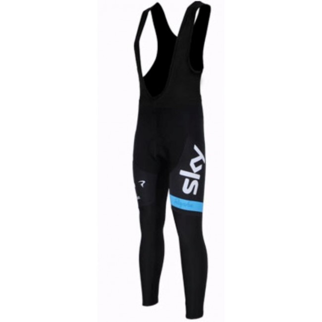 Team Sky Lang Trägerhose Schwarz Blau 2013 TKJT629 Team Sky Lang Trägerhose Schwarz Blau 2013 TKJT629