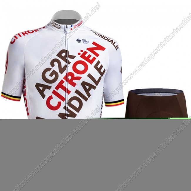 Profiteams Ag2r Mondiale Citroen 2021 belgium Radbekleidung Satz Trikot Kurzarm+Trägerhosen Set Outlet CEGWC Profiteams Ag2r Mondiale Citroen 2021 belgium Radbekleidung Satz Trikot Kurzarm+Trägerhosen Set Outlet CEGWC