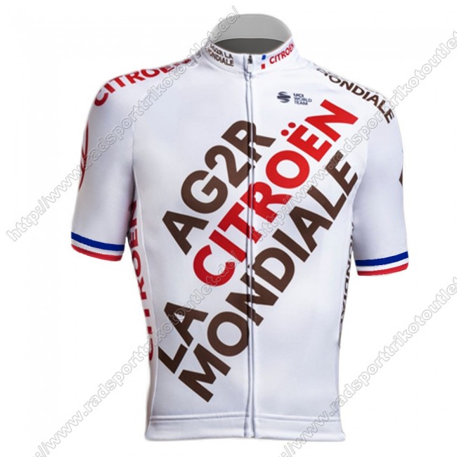 Profiteams Ag2r Mondiale Citroen 2021 France Radbekleidung Satz Trikot Kurzarm+Trägerhosen Set Outlet BCWOZ Profiteams Ag2r Mondiale Citroen 2021 France Radbekleidung Satz Trikot Kurzarm+Trägerhosen Set Outlet BCWOZ