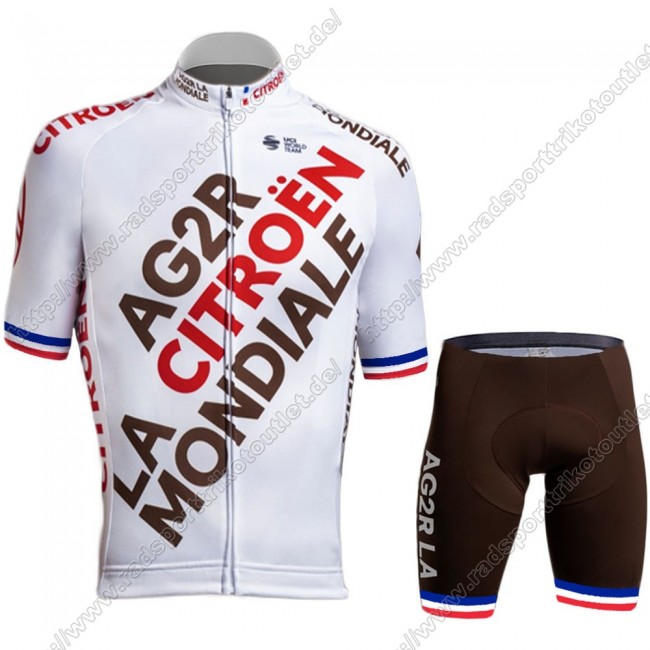 Profiteams Ag2r Mondiale Citroen 2021 France Fahrradbekleidung Satz Radtrikot Kurzarm+Radhose GJNND Profiteams Ag2r Mondiale Citroen 2021 France Fahrradbekleidung Satz Radtrikot Kurzarm+Radhose GJNND