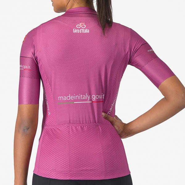 Bekleidung Damen Cyclamen Trikot Damen Giro d'Italia 2024 Competizione Bekleidung Damen Cyclamen Trikot Damen Giro d'Italia 2024 Competizione