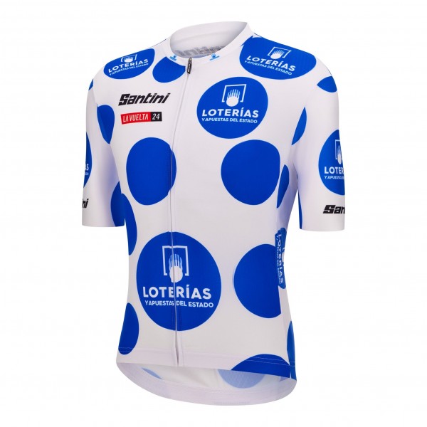 Bekleidung Herren Vuelta Espana Pois trikot 2024 Bekleidung Herren Vuelta Espana Pois trikot 2024