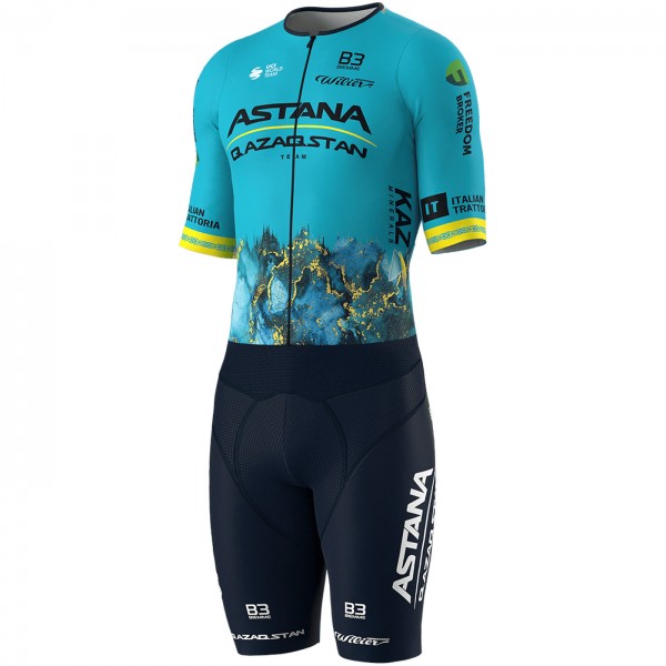 Bekleidung Herren Biemme Astana Qazaqstan 2024 einteiler Bekleidung Herren Biemme Astana Qazaqstan 2024 einteiler