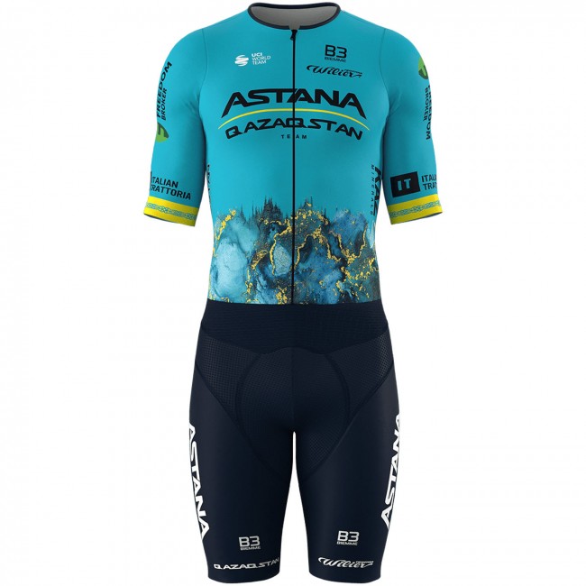 Bekleidung Herren Biemme Astana Qazaqstan 2024 einteiler Bekleidung Herren Biemme Astana Qazaqstan 2024 einteiler