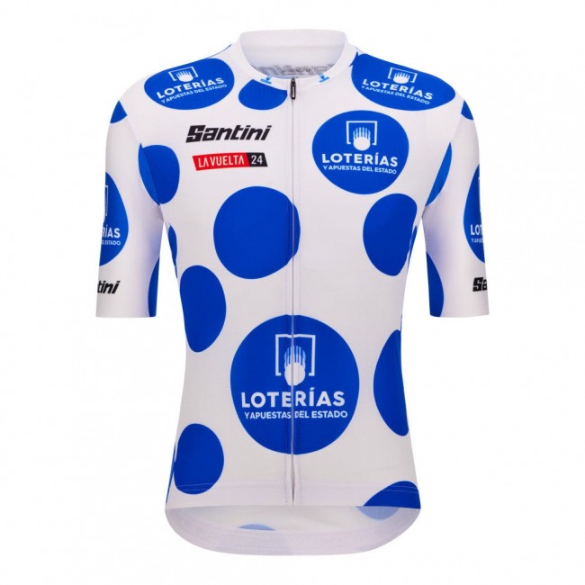 Bekleidung Herren Vuelta Espana Pois trikot 2024 Bekleidung Herren Vuelta Espana Pois trikot 2024