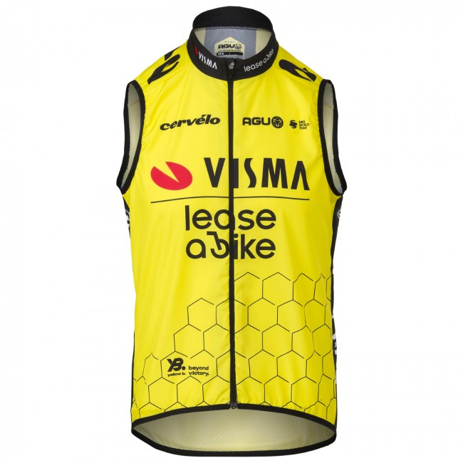 Bekleidung Herren Weste Agu Wind Team Visma Lease a bike 2024 Bekleidung Herren Weste Agu Wind Team Visma Lease a bike 2024
