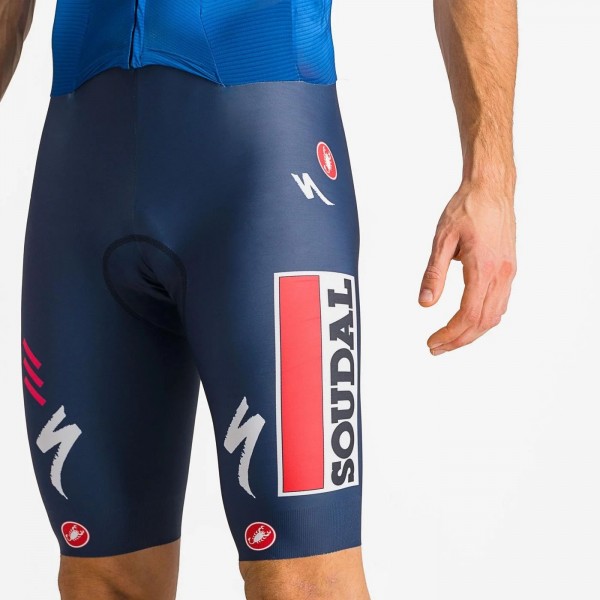 Bekleidung Herren Castelli Soudal Quick-Step 2024 Sanremo BTW Speed Suit einteiler Bekleidung Herren Castelli Soudal Quick-Step 2024 Sanremo BTW Speed Suit einteiler