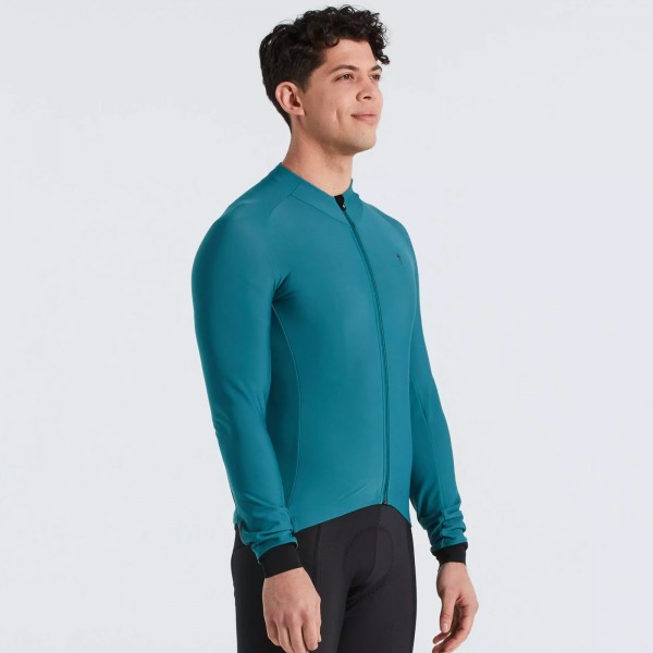 Bekleidung Herren Specialized SL Expert Thermal langarm trikot-Grun Bekleidung Herren Specialized SL Expert Thermal langarm trikot-Grun