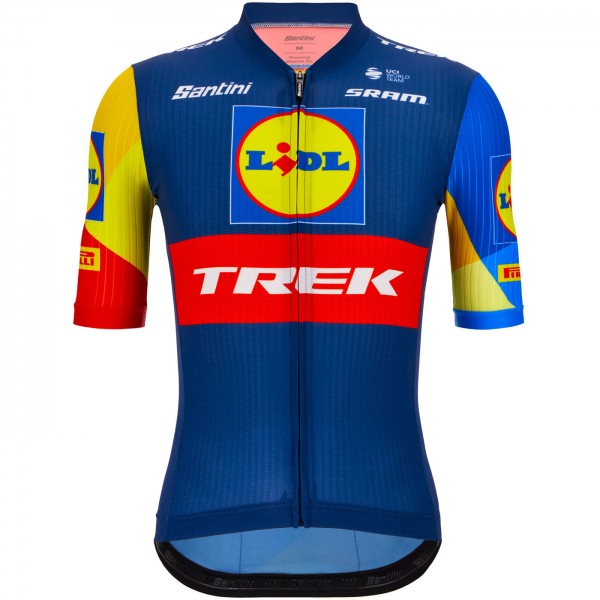 Bekleidung Herren Santini Lidl Trek 2024 Team Original trikot Bekleidung Herren Santini Lidl Trek 2024 Team Original trikot