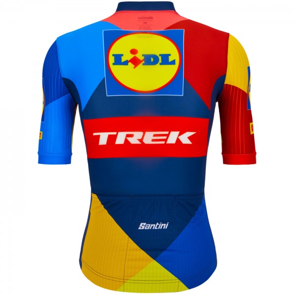 Bekleidung Herren Santini Lidl Trek 2024 Team Original trikot Bekleidung Herren Santini Lidl Trek 2024 Team Original trikot