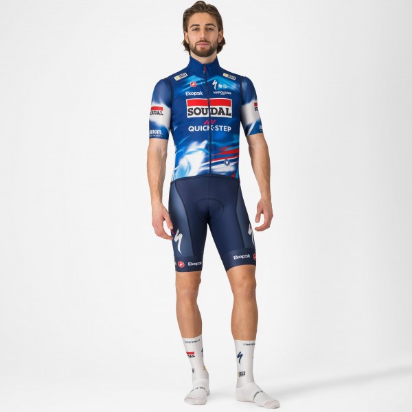 Bekleidung Herren Castelli Soudal Quick-Step 2025 Pro Light Wind weste Bekleidung Herren Castelli Soudal Quick-Step 2025 Pro Light Wind weste
