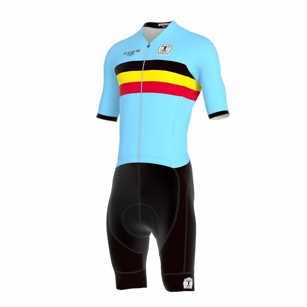 Bekleidung Herren Bioracer Belgische Nationalmannschaft 2025 Icon Race Body Bekleidung Herren Bioracer Belgische Nationalmannschaft 2025 Icon Race Body