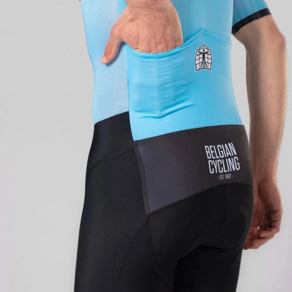 Bekleidung Herren Bioracer Belgische Nationalmannschaft 2025 Icon Race Body Bekleidung Herren Bioracer Belgische Nationalmannschaft 2025 Icon Race Body