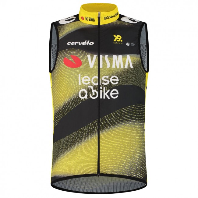 Bekleidung Herren Weste Team Visma Lease a bike 2025 Wind The Swarm-Tdf Bekleidung Herren Weste Team Visma Lease a bike 2025 Wind The Swarm-Tdf