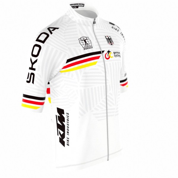 Bekleidung Herren Bioracer Deutsche Nationalmannschaft 2025 Icon Classic trikot Bekleidung Herren Bioracer Deutsche Nationalmannschaft 2025 Icon Classic trikot